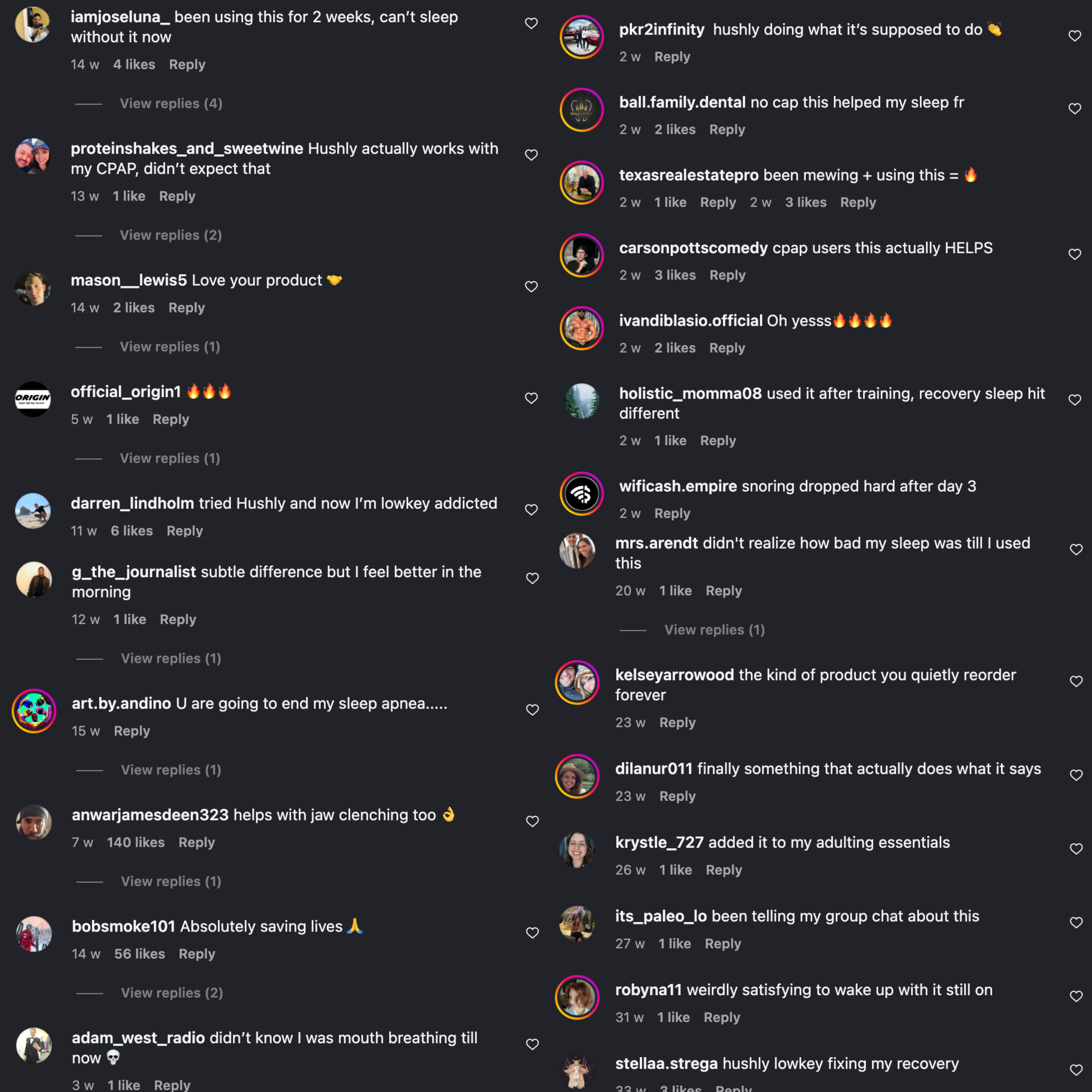 HUSHLY DreamSilk Mouth Tape