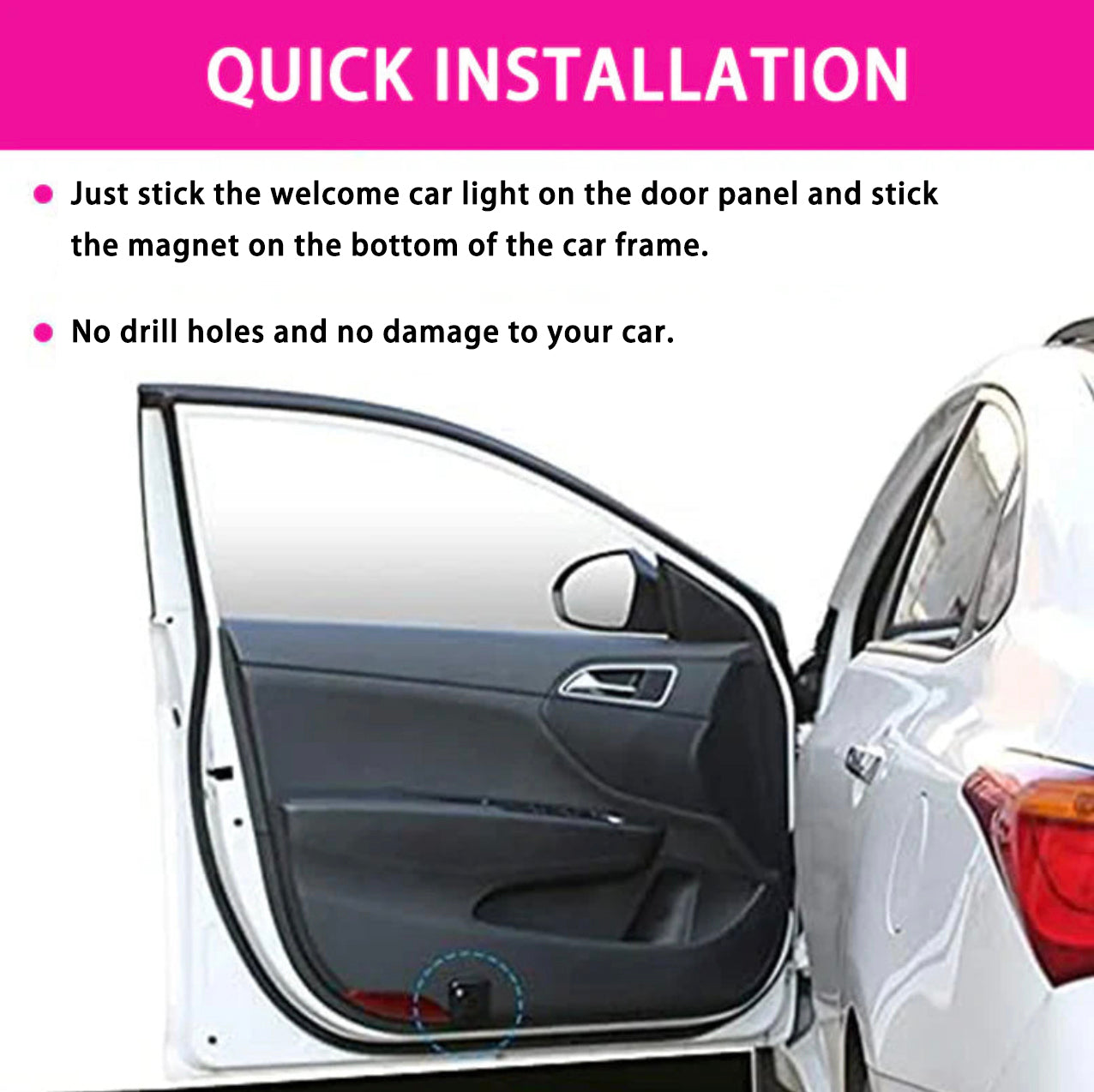 Swiftie Vibe Welcome Car Light