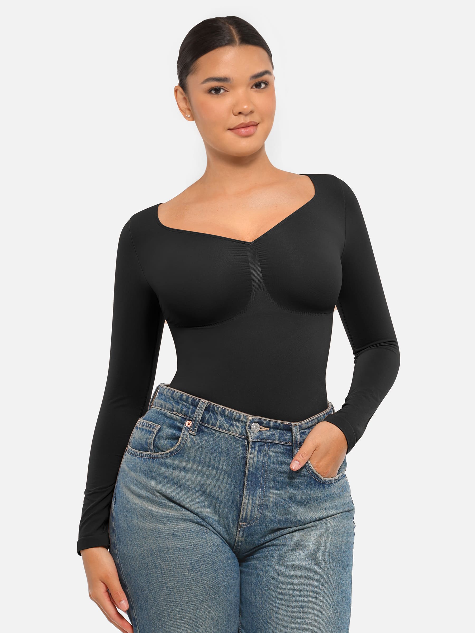 ContourLux™ - Long Sleeve Bodysuit
