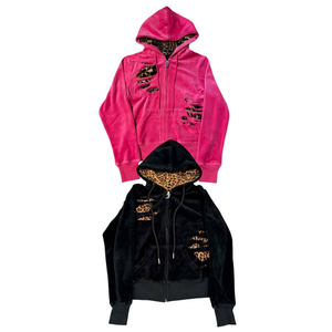 Stylish Leopard Print Hoodie