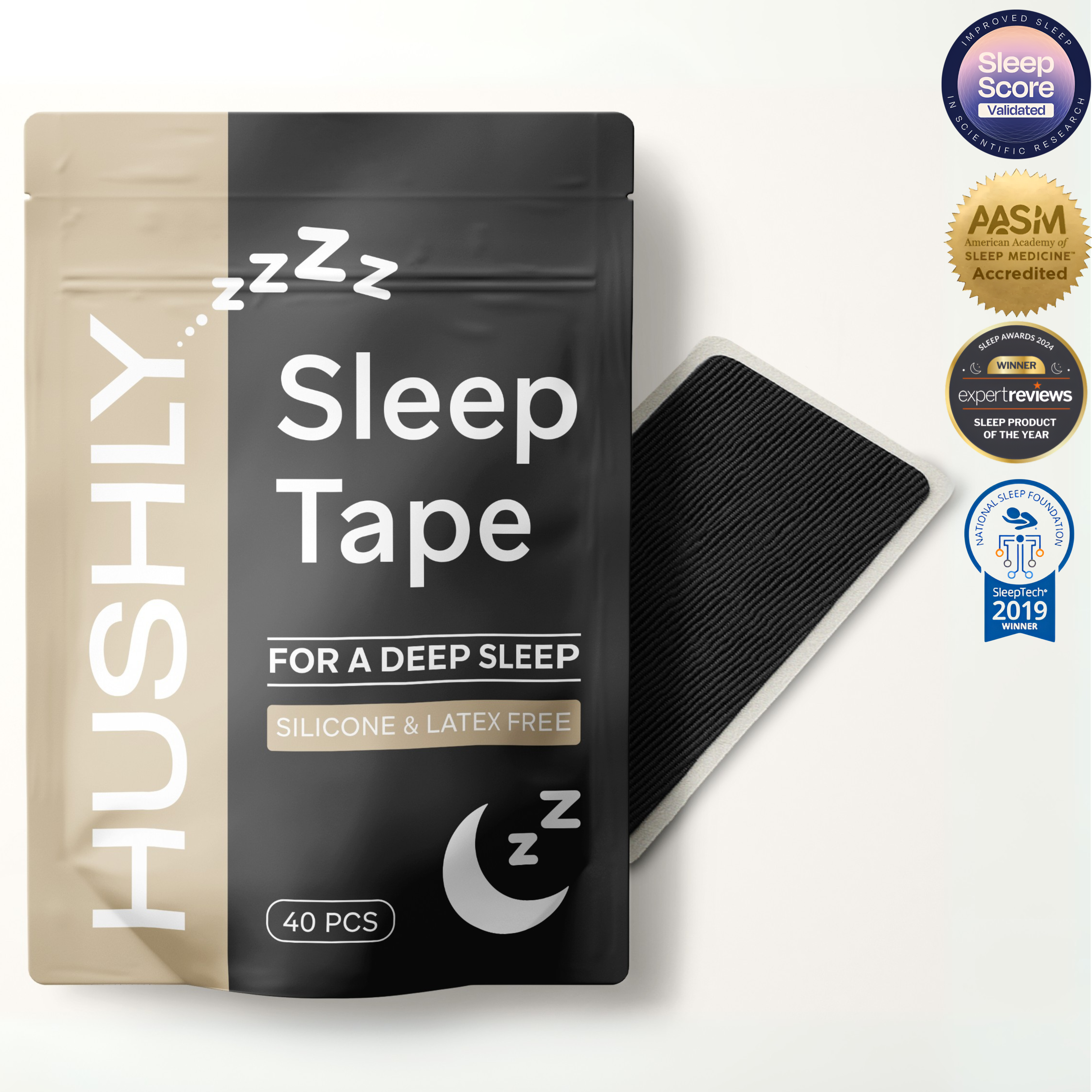 HUSHLY DreamSilk Mouth Tape