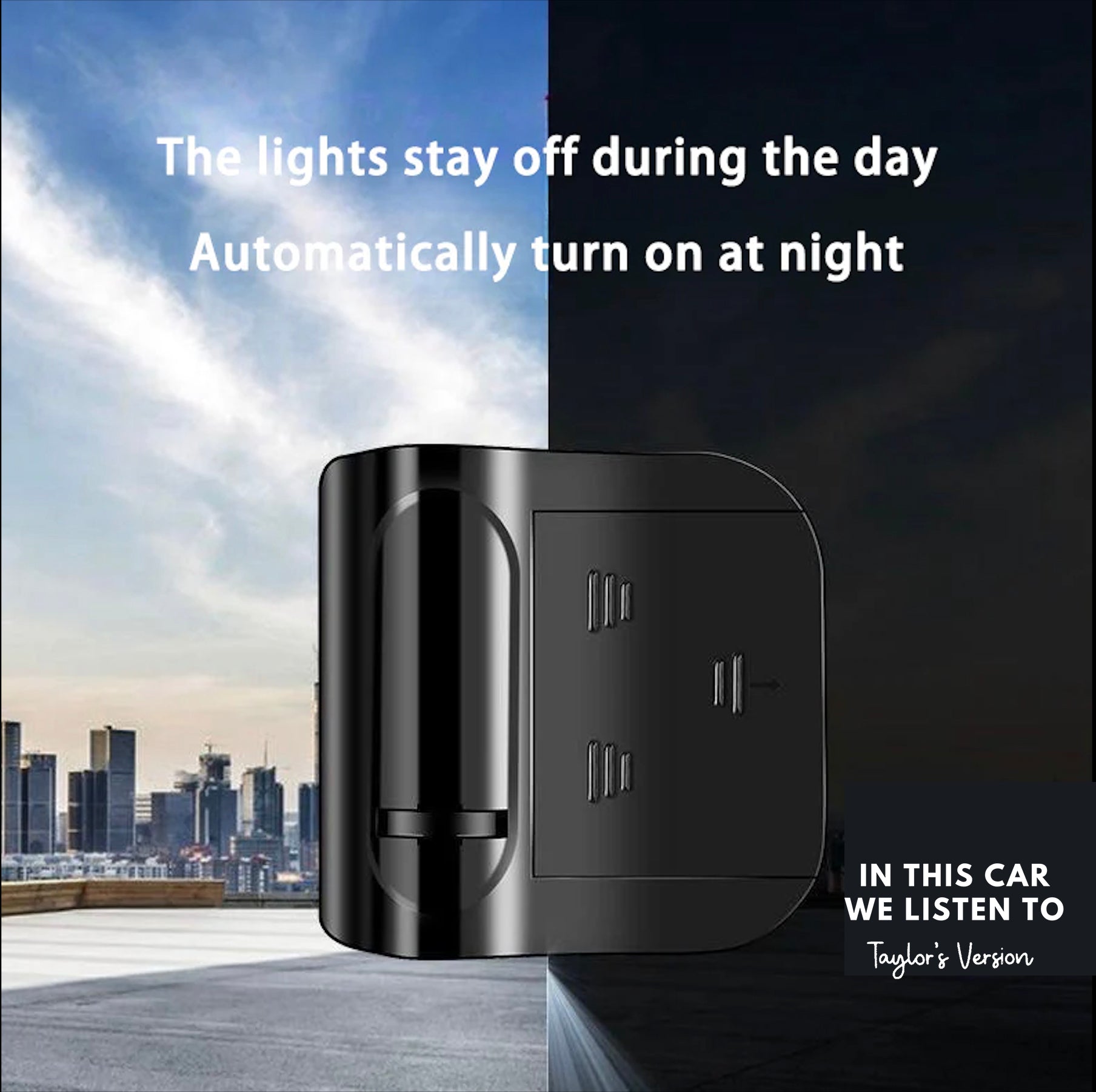 Swiftie Vibe Welcome Car Light