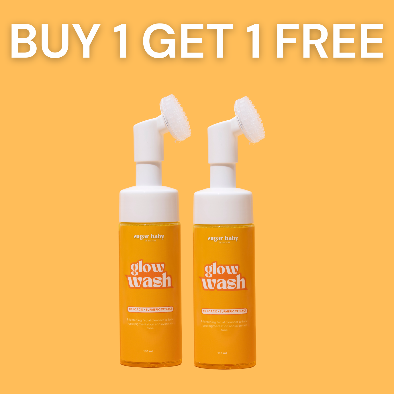 VIRAL Glow Wash with Turmeric & Kojic Acid