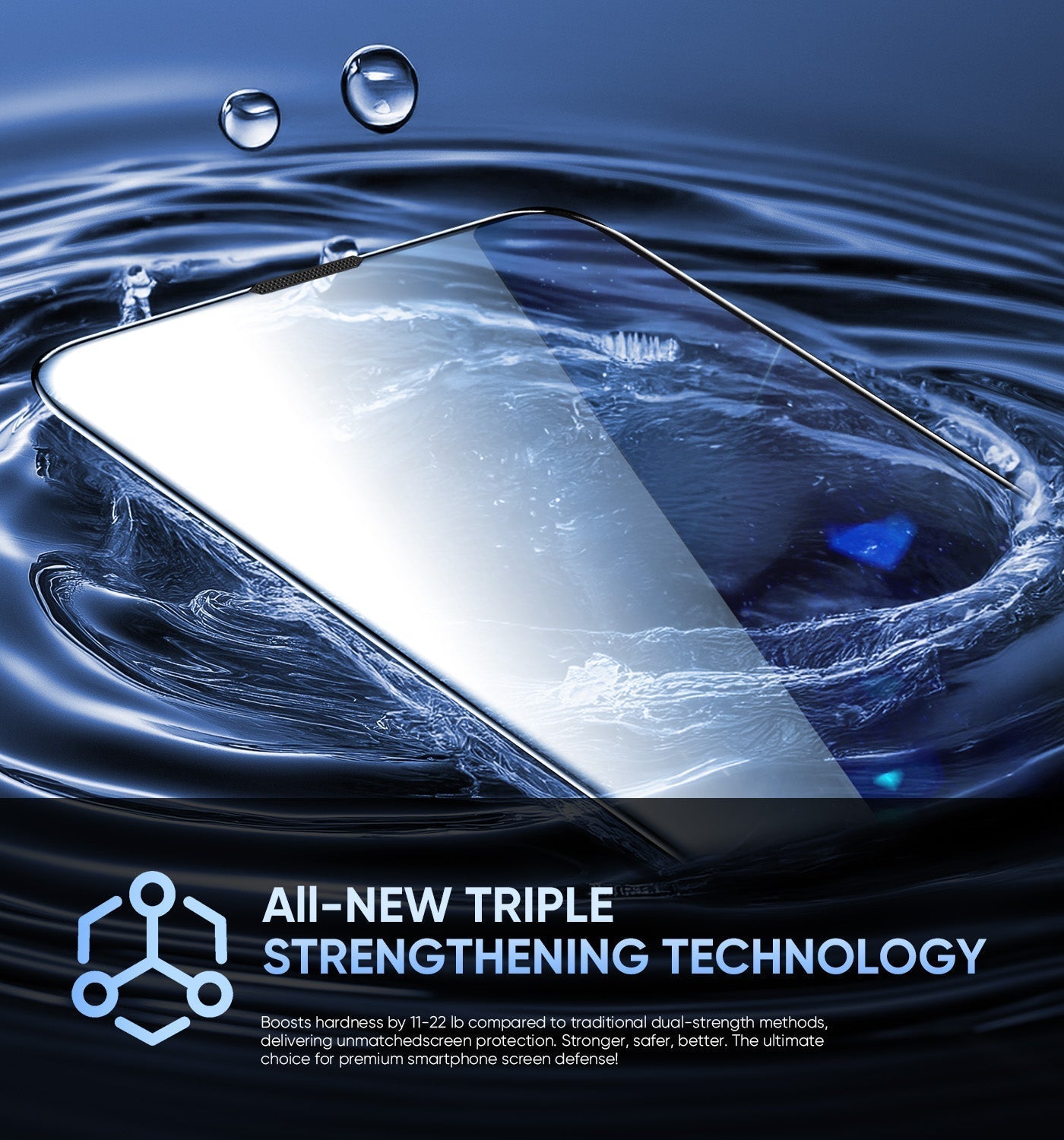 Altura™ GlassGuard - Dust-Free Shield for iPhone 16 Series