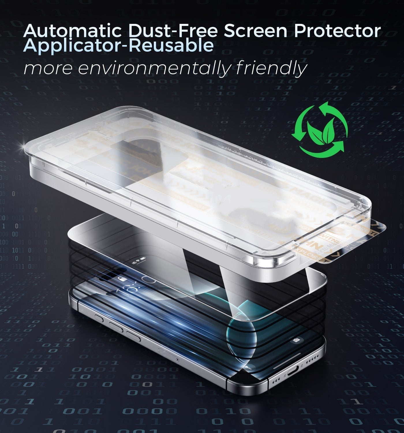Altura™ GlassGuard - Dust-Free Shield for iPhone 16 Series