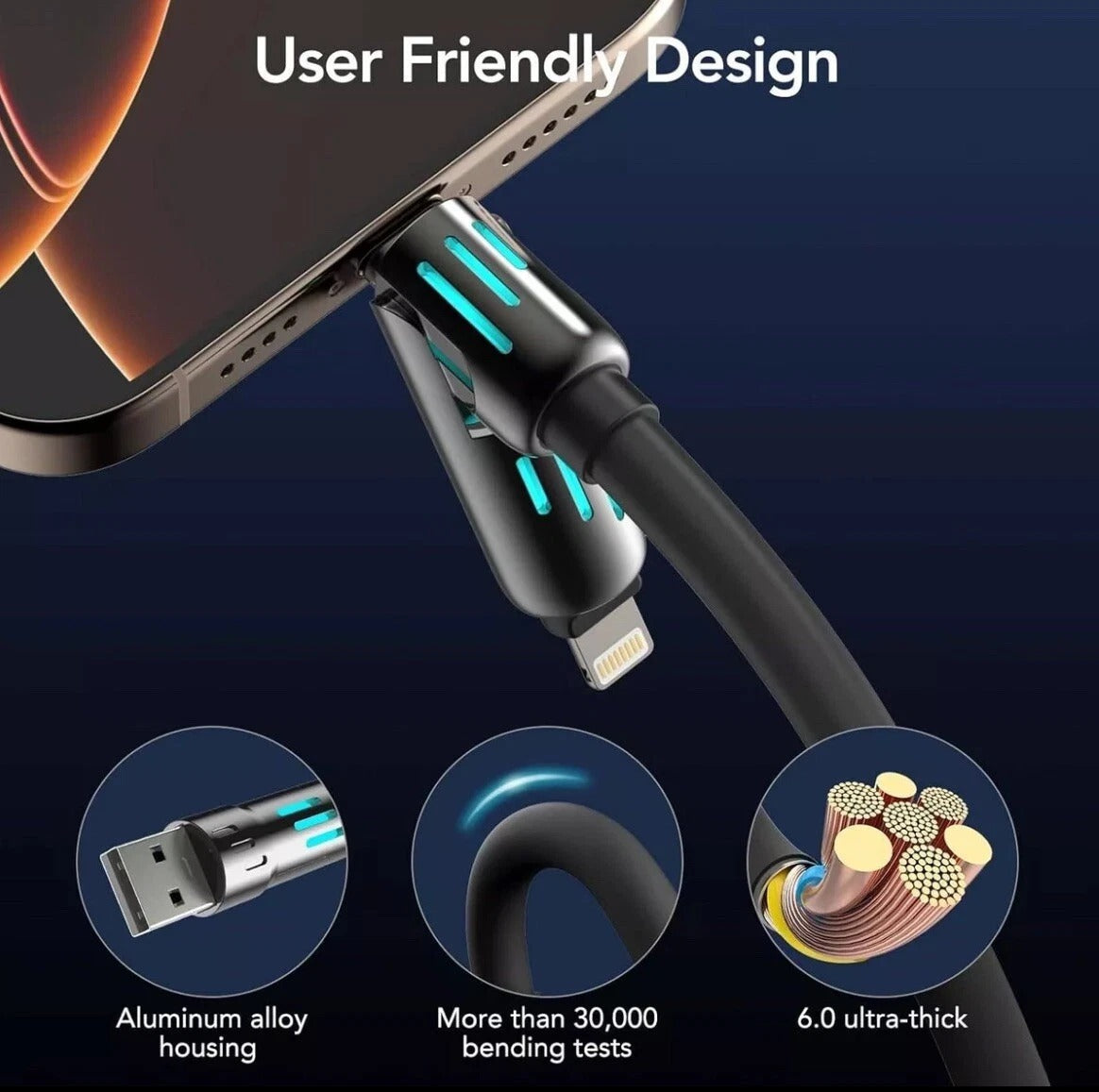 HyperLink™ 4-in-1 Charger