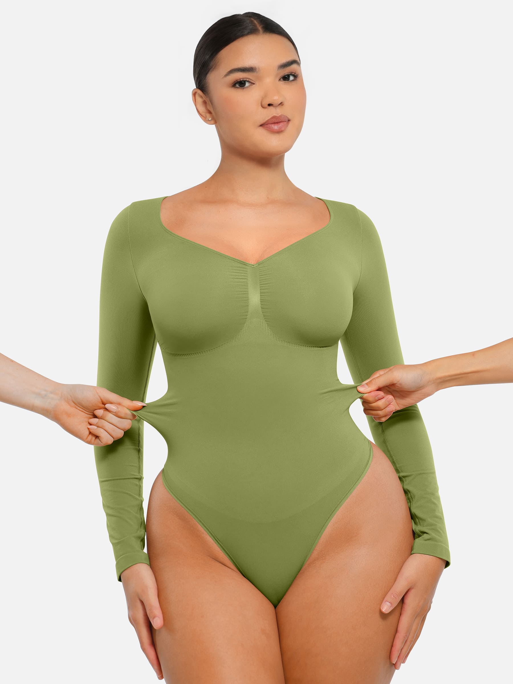 ContourLux™ - Long Sleeve Bodysuit