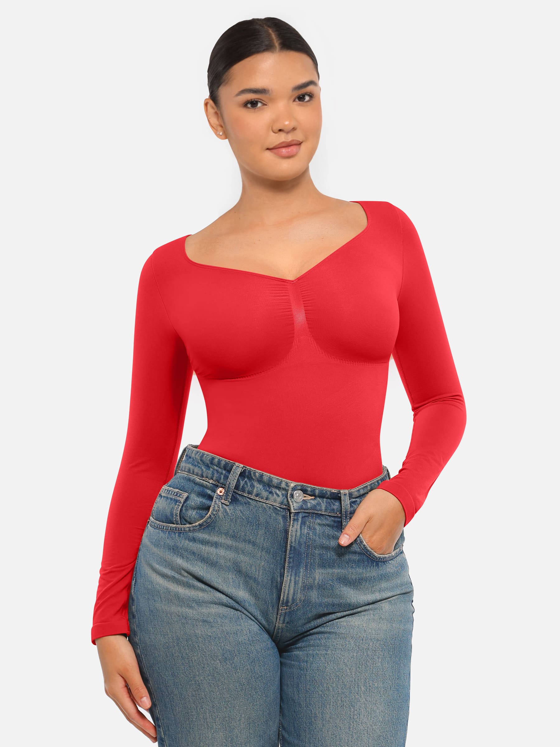 ContourLux™ - Long Sleeve Bodysuit