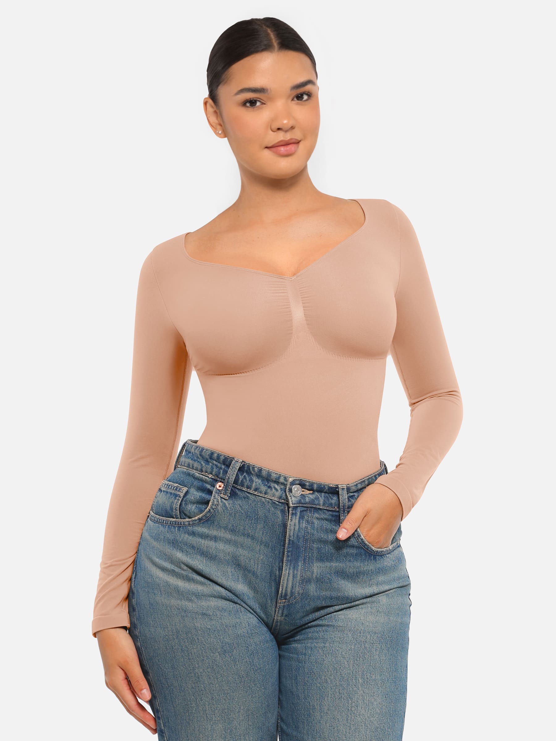 ContourLux™ - Long Sleeve Bodysuit