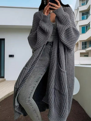 Women's Cozy Knit V-Neck Cardigan